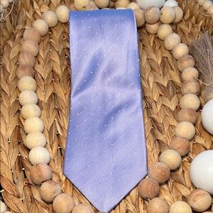 Men's Lavender Dot Silk Tie